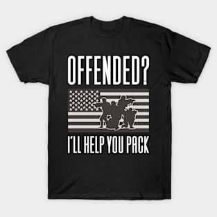 Conservative US Flag Politics T-Shirt